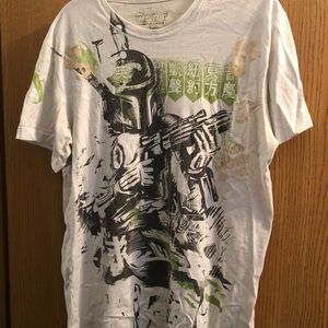 Vintage Marc Ecko Cut & Sew Star Wars Collection L Stormtrooper Asian